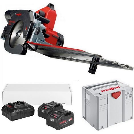 Mafell Akku Kappschienen Säge Kappsäge KSS 40 18M bl PURE 91B302 + Power-Set 2 (1/5)