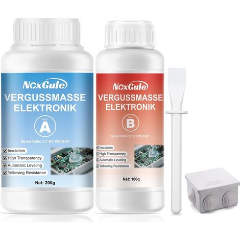 Electrical Insulating Gel, Sealing Gel Electrical Box, 300 g (1/5)