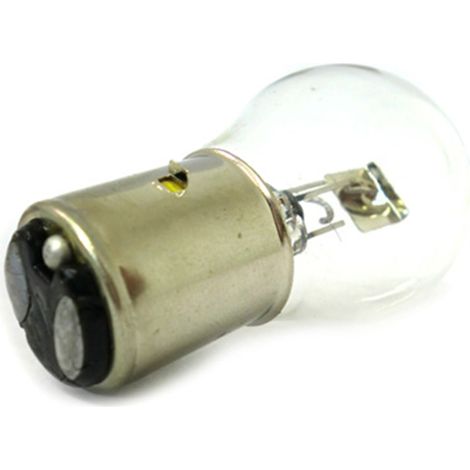 Lampada Alogena B35 12V 35/35W BA20D Motorini Scooter (1/3)