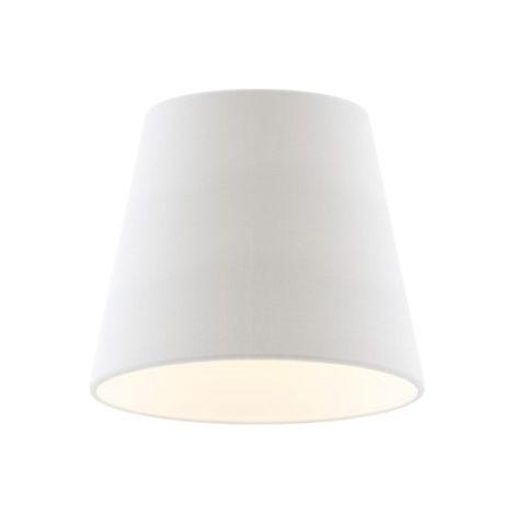 Paralume NIZZA 18/15 Policotone bianco /PVC bianco max. 28W