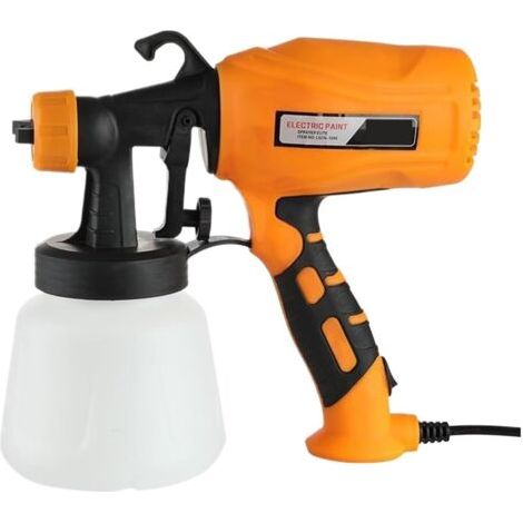 Pulvérisateur de peinture électrique sans fil 450-550 W, 900 ml, haute puissance, pour voiture et maison, idéal pour clôture, armoire, mur et meubles. (1/5)