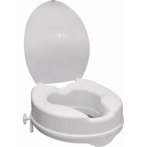 10 cm WC-Aufsatz mit Deckel. (1/3)