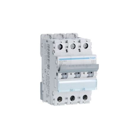 Disjoncteur 63A - 3P - Courbe C - NFN363 - Hager