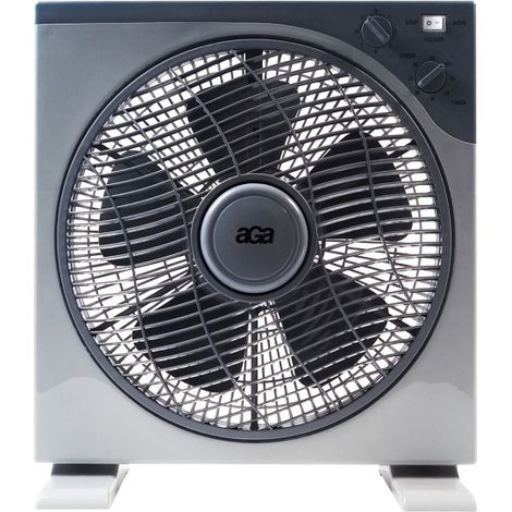 Aga Ventilador de suelo 30 cm Gris