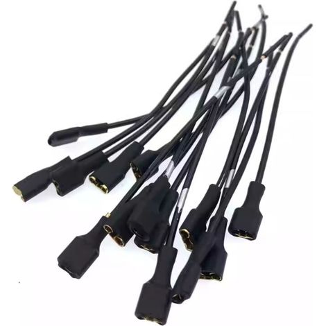 Connecteur universel en cuivre pur pour klaxon automobile, fiche de câblage automobile, fil de connexion pour bornier (1/5)