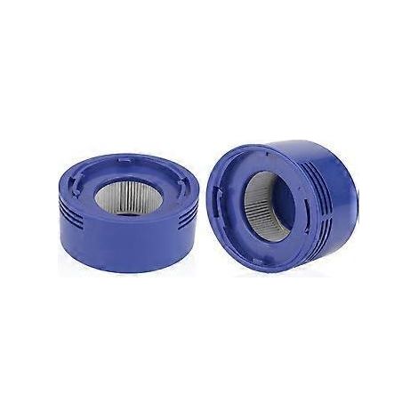 Filtres pour aspirateur Dyson V8, préfiltres et postfiltres HEPA de haute qualité, compatibles avec le Dyson V7, lavables et réutilisables, lot de 2 (1/5)