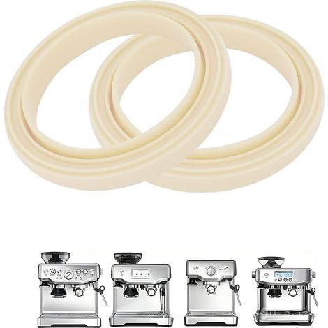 2-teilige Silikon-Brühgruppendichtung, kompatibel mit Sage Barista Express BES875UK und SES875BKS, hitzebeständiger Ersatz für Espressomaschinen (1/5)