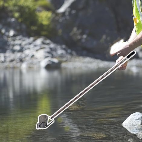 Canne d'échantillonnage d'eau graduée pour la collecte des rivières et les tests environnementaux 1000 Ml. 1.5m/4.9 ft
