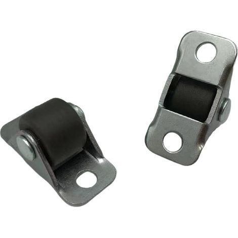 4 Pièces Roulettes pour meubles, Roulettes Fixes Poulie de Porte Coulissante Silencieuse Roue Linéaire de Meubles pour Placard Caddies Établi Armoire Petits Meubles (1/5)