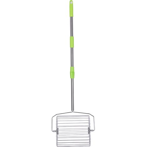 Rouleau ramasse-balles de tennis, cueilleur à rouleau rapide, outil de jardin multifonction en acier inoxydable pour fruits et légumes. (1/5)