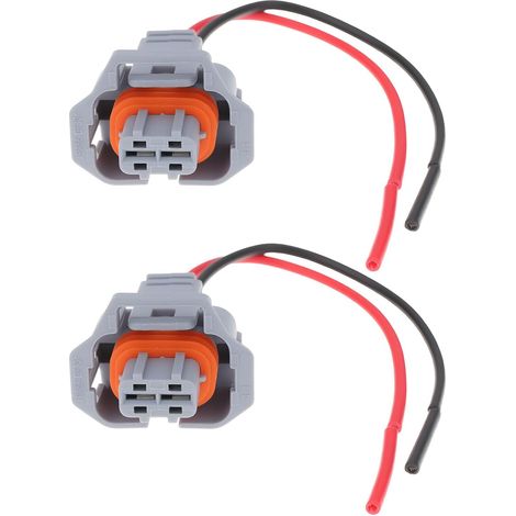 Lot de 2 Connecteurs pour Capteur de Température d'air d'admission d'air Compatible avec Compatible avec