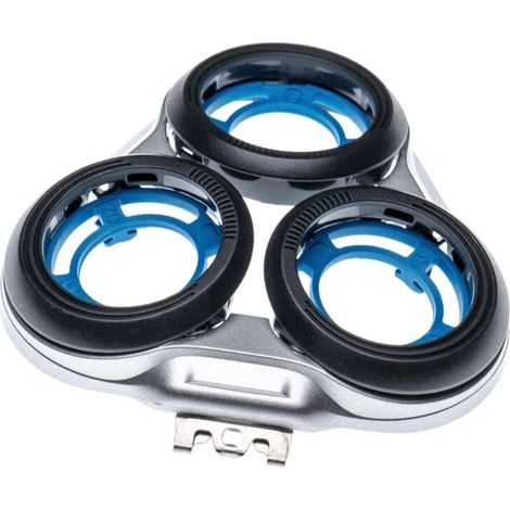 Scherkopfrahmen für Philips-Rasierer, silber, passt zu S5651, S5570, S5720, S5750, S5672, S5700, S5572, S5600, S5620-Kompatibles Produkt