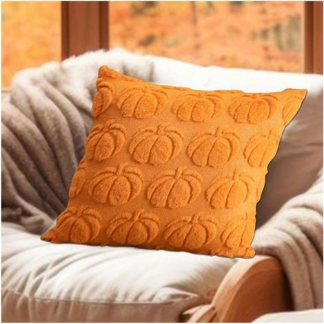 Housse D Oreiller - Velours PV Doux - Decoration Halloween - Pour Salon Chambre - 1 Piece (1/5)