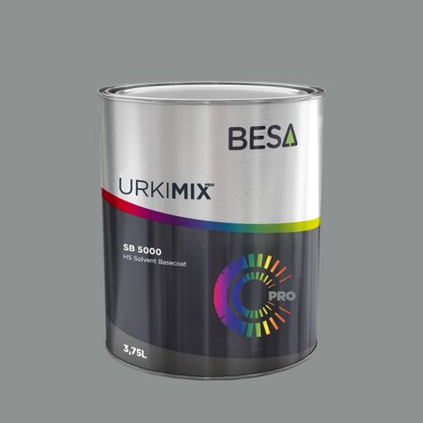 Pot de peinture Polyuréthane / bi composant Gris Signalisation A RAL 7042  Mat - 250 gr