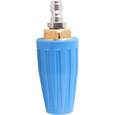 Accessoires de Nettoyeur Haute Pression Tête de Pulvérisation Lotus Bleue 3000psi-KZQ (1/2)