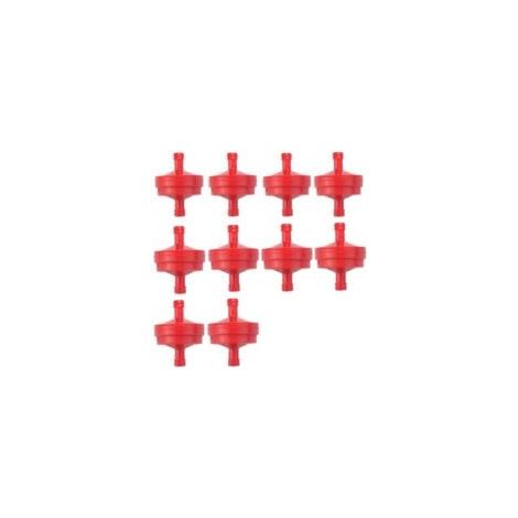 10 PCS Filtre à Carburant pour Tondeuse à Gazon Filtre Essence Tondeuse à Gazon Filtre Essence Tondeuse à Gazon Filtre à Carburant pour Briggs & Stratton 298090 298090S 1/4 "Ligne de Carburant (1/5)