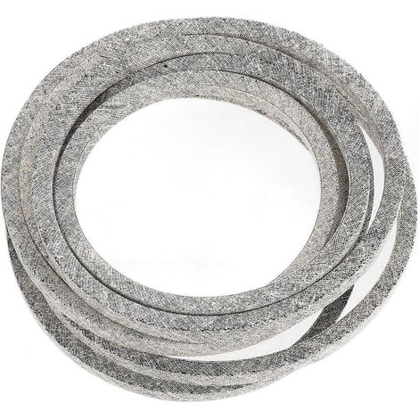 Courroie d'entraînement de tondeuse 1/2 x 141 pouces GX21833, courroie en caoutchouc de remplacement pour John Deere 145, 155C, D140 et D