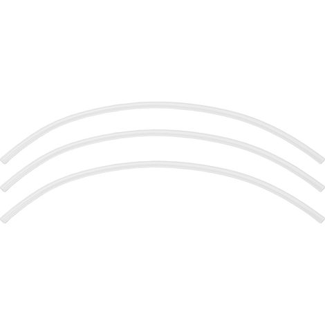 Tuyaux en silicone haute température, tuyaux en silicone de qualité alimentaire pour machines à café, mousseurs à lait, distributeurs d'eau et pailles à boire 3x6 mm. (1/5)