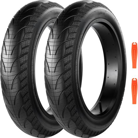 Pneu de vélo 20" 26" Fat Tire 20/26 x 4.0 pour vélo électrique, VTT Heavy Duty résistant à l'usure (1/5)