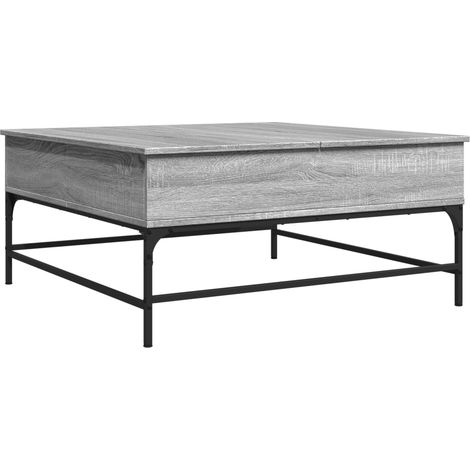 Maison Exclusive - Couchtisch Grau Sonoma 95x95x45 cm Holzwerksto