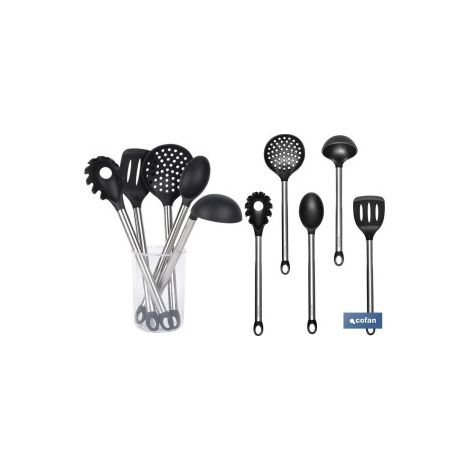 Pack 6 Utensilios Cocina Gama Neige (1/4)