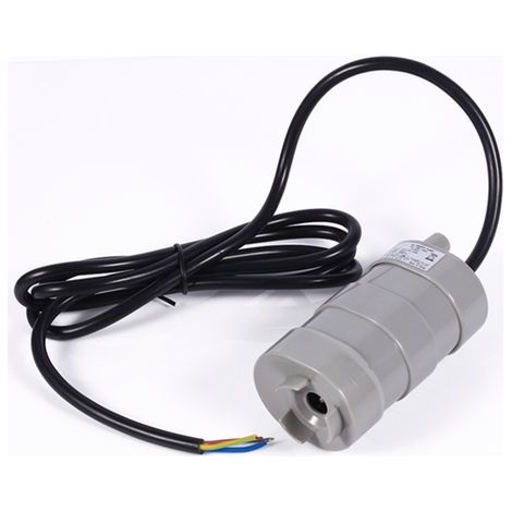 12V DC 5M 1000L/H Vertikale Tauchpumpe mit 1,5M blankem schwarzem Kabel (1/5)