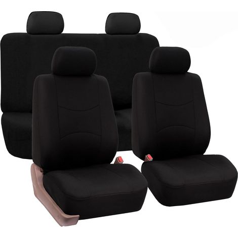 Transparente und vollständige Sitzbezüge für vorne und hinten, schwarze Sitzbezüge im Angebot, universell, geeignet für die Innenausstattung von Pkw, Lkw und SUVs.