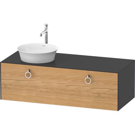 Duravit Tulip blanco, mueble de baño colgado en la pared, anchura (1/5)
