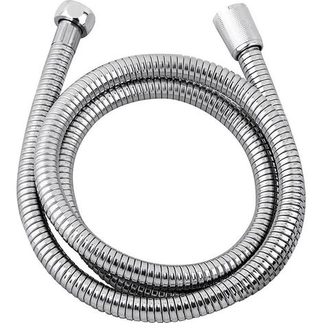 Brauseschlauch aus Edelstahl, 1,5 m, Chromfarbe – EDM