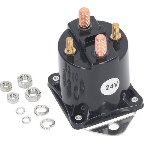 100-A-4-poliges Anlasser-Magnetventil-Relais, Kfz-Hauptschalter, Baggerrelais, 24 V DC