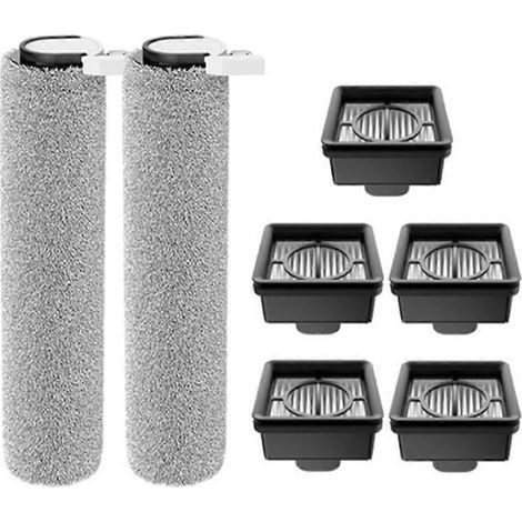 Brosse rotative et filtre HEPA pour aspirateur eau et poussière Xiaomi Truclean W20 / 2C / 4C / 2 Lite - Pièces détachées pour aspirateur - Brosse et filtre (1/5)