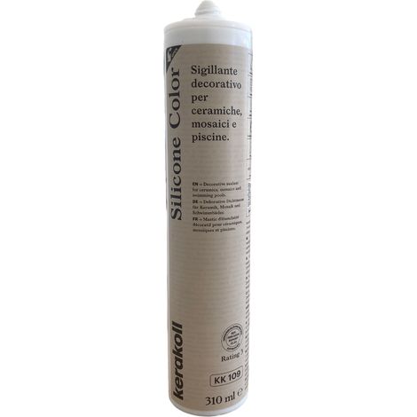 Silicone color kk109 ml 310 sigillante decorativo per ceramiche e mosaici