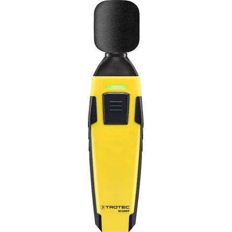 Trotec – Sonomètre connecté BS30WP – Mesure précise 30dB-130dB – Application MultiMeasure Mobile – Protection anti-vent incluse