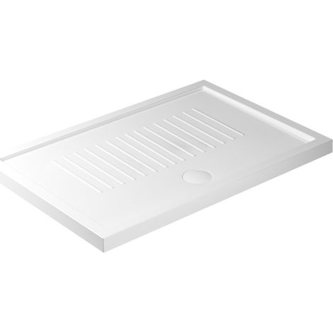 GALASSIA Piatto doccia ceramica 120 x 80 bianco serie H6 Flat codice prod: 1213 (1/5)