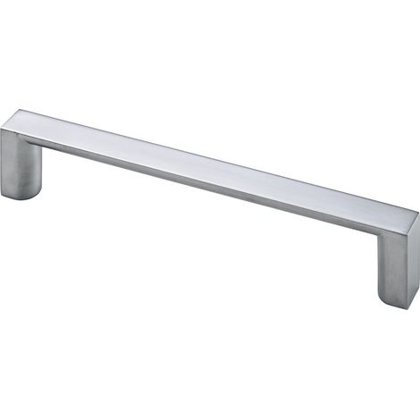 Hettich Möbelgriff Aluminium Optik 12 x 137,5 x 26,5 mm - 1 Stück Möbelgriff