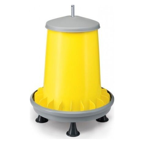 Mangeoire À Trémie Volailles Avec Tige Métal Et Pieds Arcus 15kg - River Systems