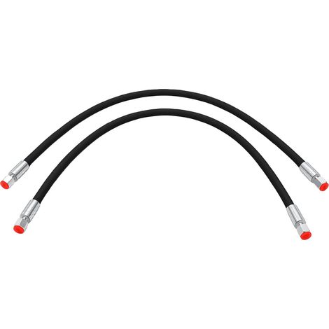 tubi idraulici per miniescavatore da 32 pollici, realizzati in gomma ad alta pressione, con raccordo da 1/4 di pollice, 60 MPa (8702 PSI). (1/5)