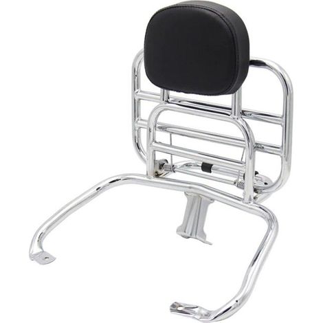 Portapacchi pieghevole per Vespa GTS 300 / 250 / 125 08-22 posteriore cromo