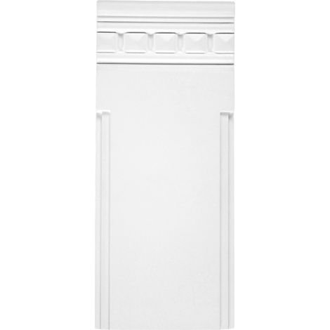 Pilastre 110x20mm Relief mural décor stucco en PU Grand Décor PL250: Base