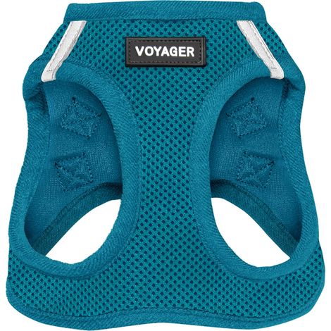 Voyager Step-In Air Hundegeschirr by Best Pet Supplies - All Weather Mesh Step in Vest Harness für kleine und mittlere Hunde, Türkis, size XS - Brust 33-37 cm