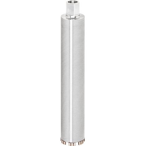 Couronne diamant soudee par laser, raccord: 11/4" UNC, taille: 52x450 mm