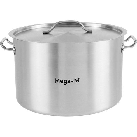 Olla mediana para catering con tapa Mega-M Standard 44 l, diámetro 45 cm x altura 28 cm N (1/5)