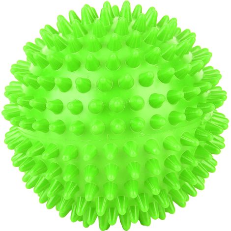 Robuster Massageroller aus Kunststoff mit Noppenkugeln, Fitness- und Entspannungswerkzeug für die Finger, grün, 9 cm (1/5)