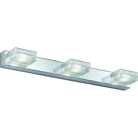 Chrome LED Wall Light 3 Bulbs