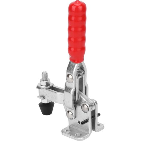 Pince à genouillère robuste en métal durable, facile à utiliser, sûre et polyvalente, pour le soudage des machines à bois. (1/5)