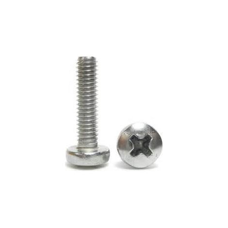 Ultima Schraube Fixieren Kleben Schraubenkopf Klasse 4.8 Weiß 3x30 mm