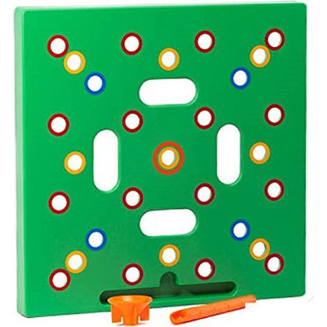 Filiyano – Outil breveté pour espacer les semis et les jeunes plants. Gabarit de jardin à code couleur (bâtonnet en bois, pelle à graines, règle (1/5)
