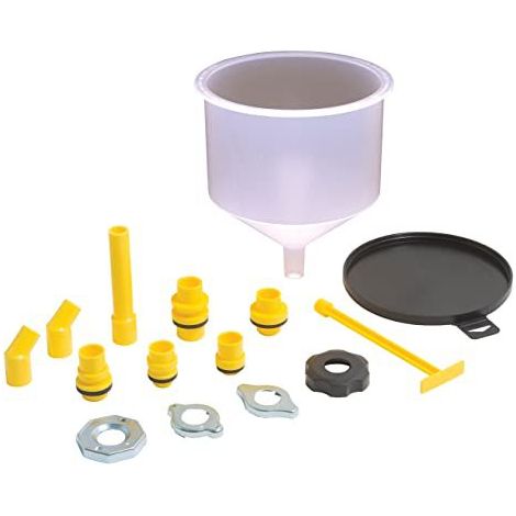 BRAVIX 15 pièces en Plastique Entonnoir de Remplissage Bec verseur d'huile Outil Anti-déversement kit de Remplissage de Liquide de Refroidissement