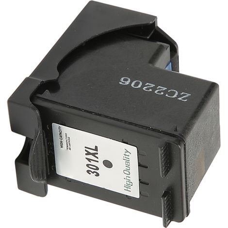 Cartouche d'encre de rechange pour imprimantes 1000, 1056, 1510, 1512, 1010 et 1055 (H-301XLBK, noire) (1/5)