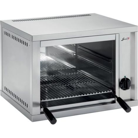 Salamandre électrique fermée PRO, 1 zone de chauffe, résistance blindée, 2000 W, 220 V - MONO
